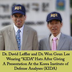 Dr. David Leffler and Dr. Won Geun Lee