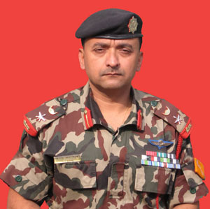 Lt. Col. Jitendra Jung Karki, Srinath Battalion, Nepal